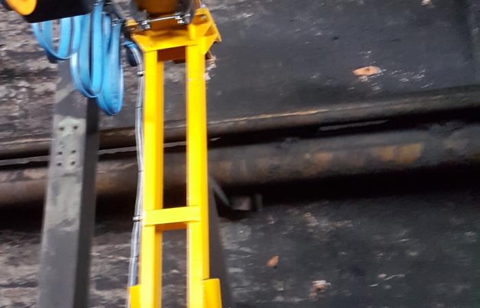 Nosivi stup kranske staze monorail dizalice
